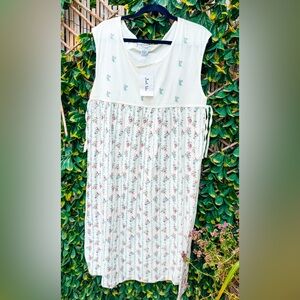 ▪️ Just‎ Us Floral Cotton Nightdress